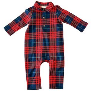 NWOT Hanna Andersson | Plaid One Piece 6-12 Months